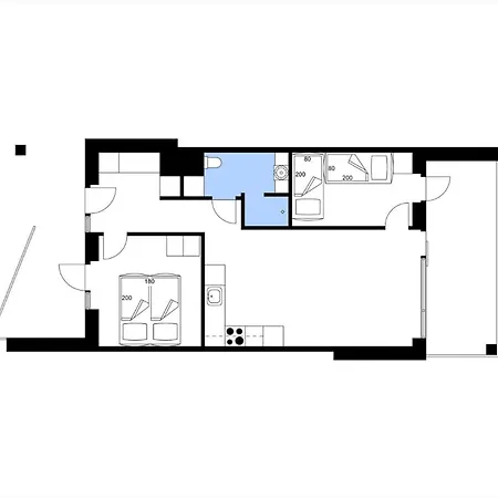 838-hvide-sande-mamrelund-6-1-e 公寓 荷韦德山迪